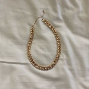 pretty little thing gold necklace